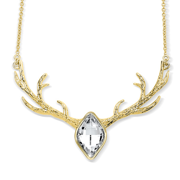 Abstract deer pendant - crystalpjewelry