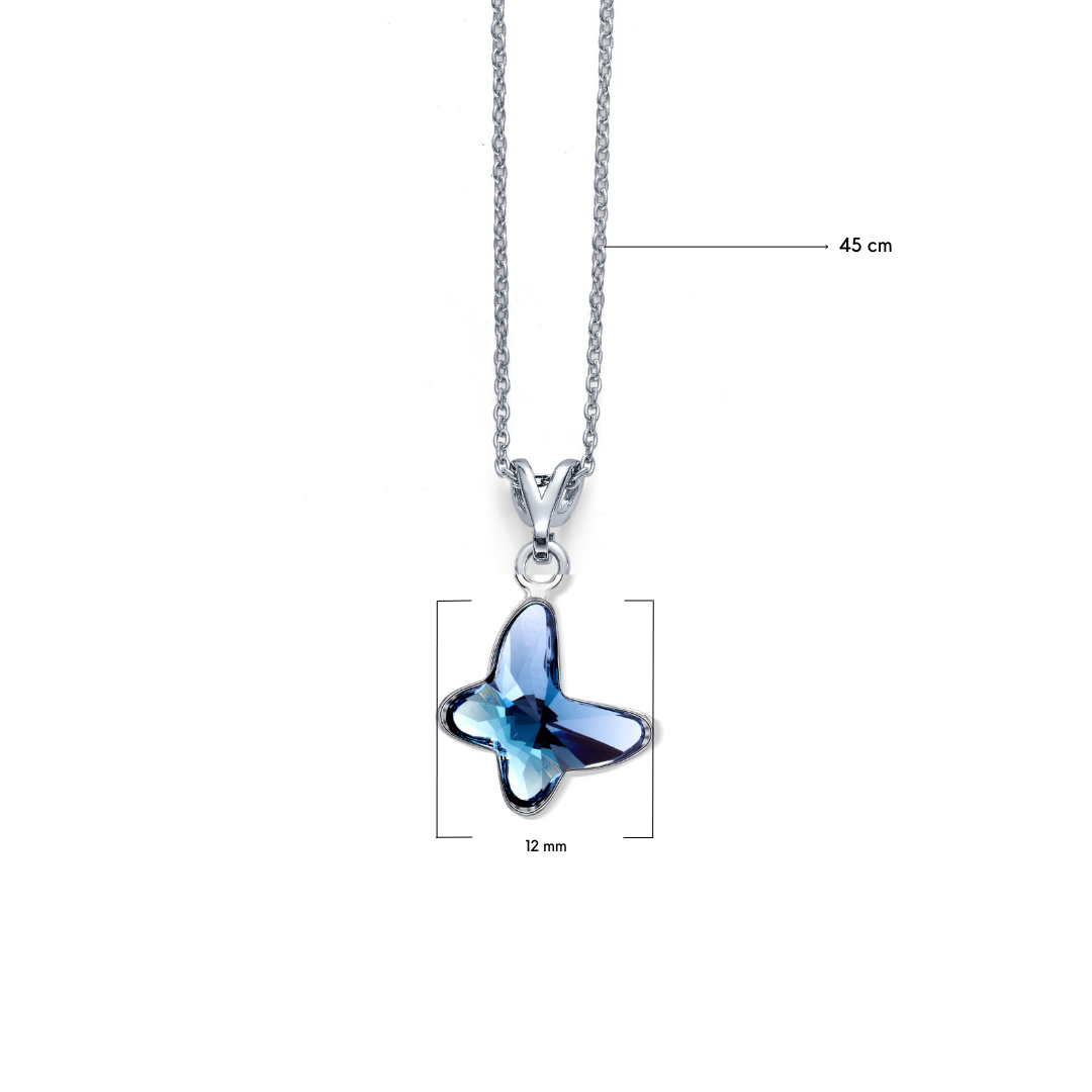 Classic Butterfly Pendant - crystalpjewelry