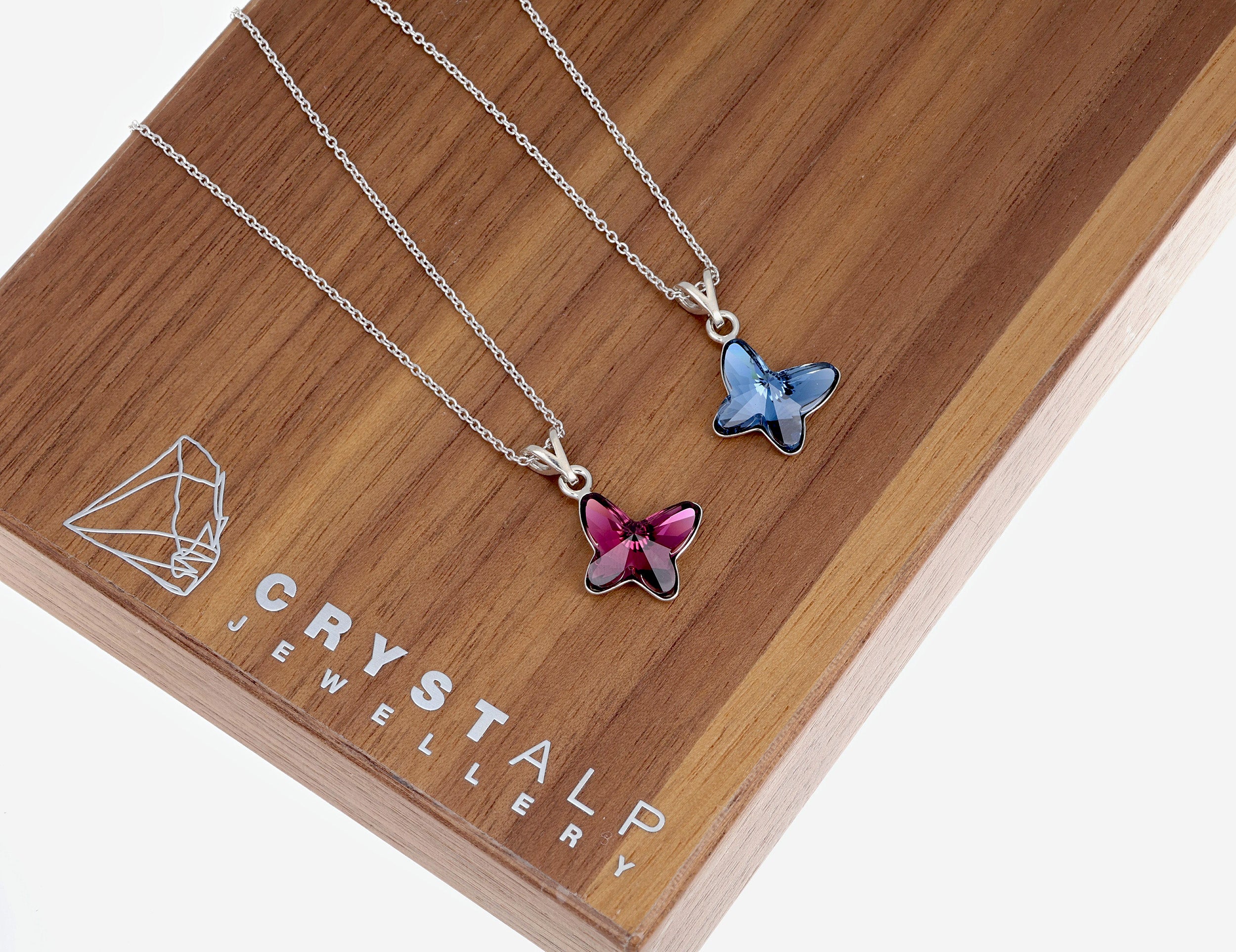 Classic Butterfly Pendant - crystalpjewelry