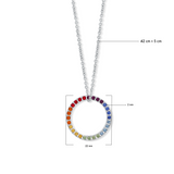 Chakra Ring Anhänger mit Kette