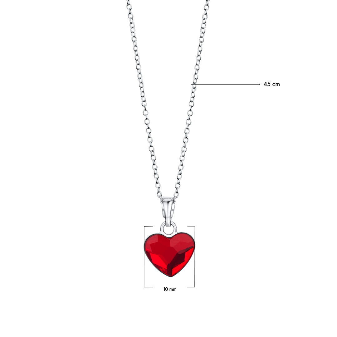 Cute Heart Pendant - crystalpjewelry