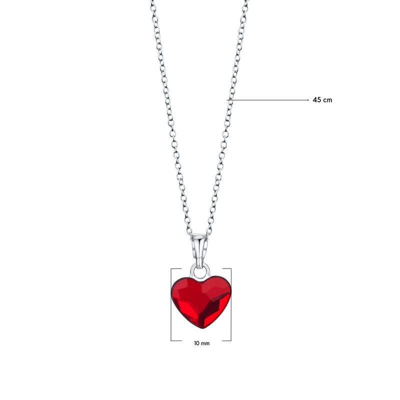 Simpatico ciondolo a forma di cuore
