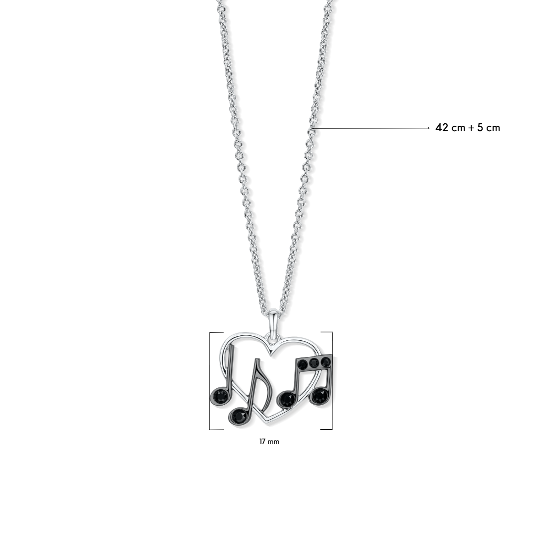 Music Pendant - crystalpjewelry