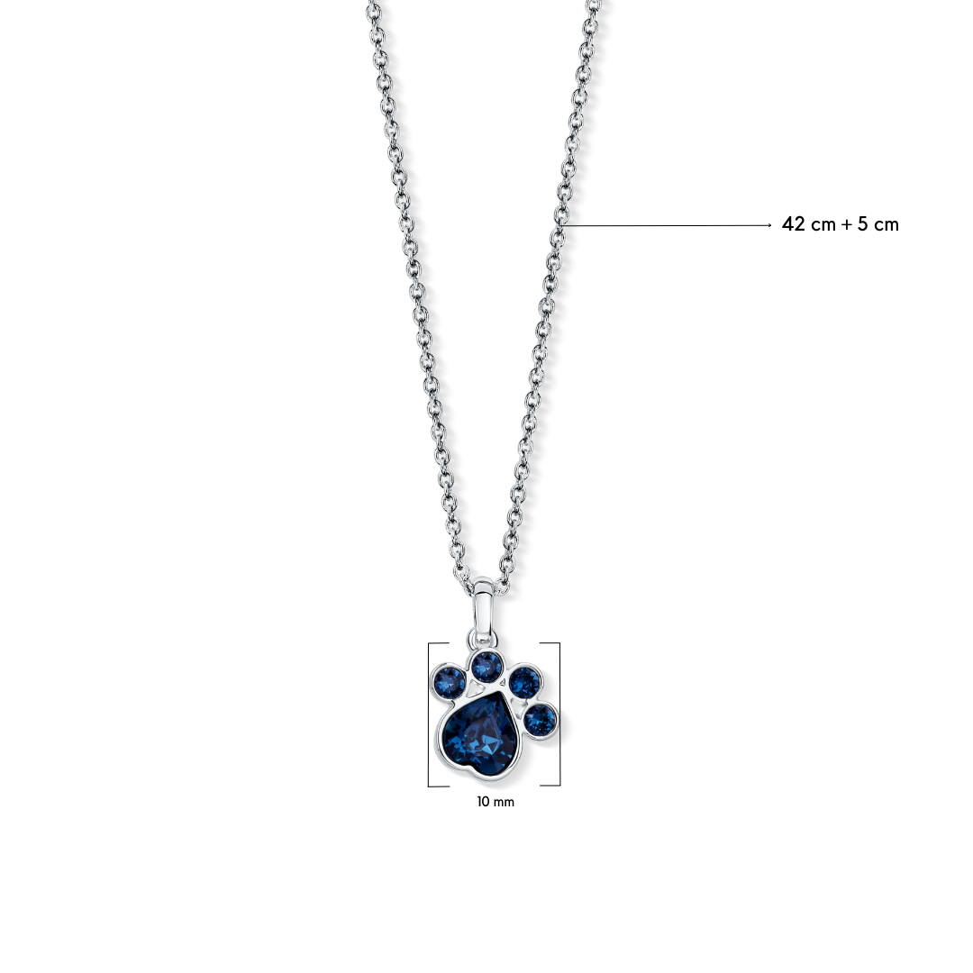 Crystal Paw pendant - crystalpjewelry