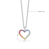 Chakra Heart Anhänger mit Kette