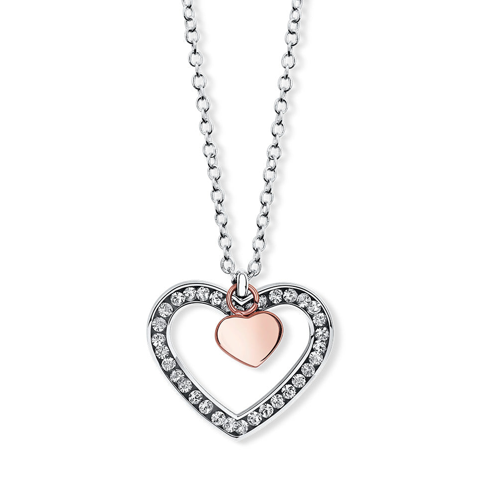 Inside heart pendant - crystalpjewelry