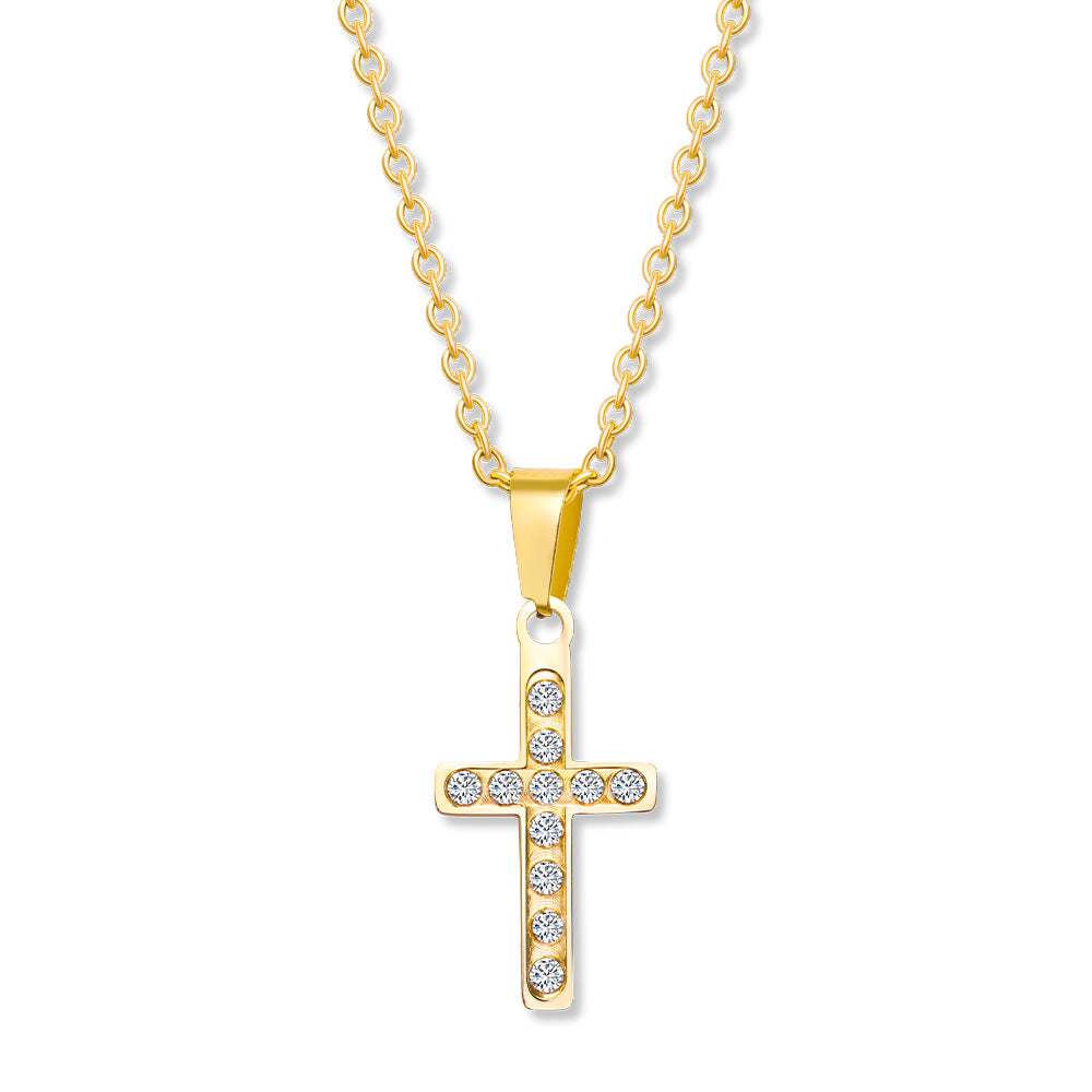 Small cross pendant - crystalpjewelry