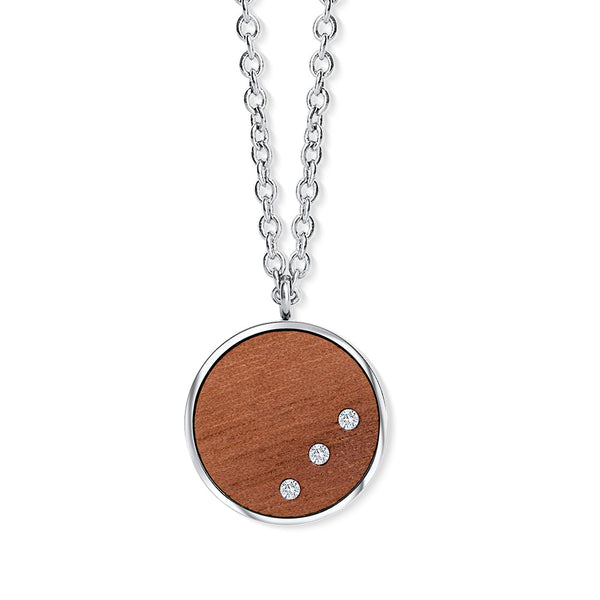 Circle pendant with chain
