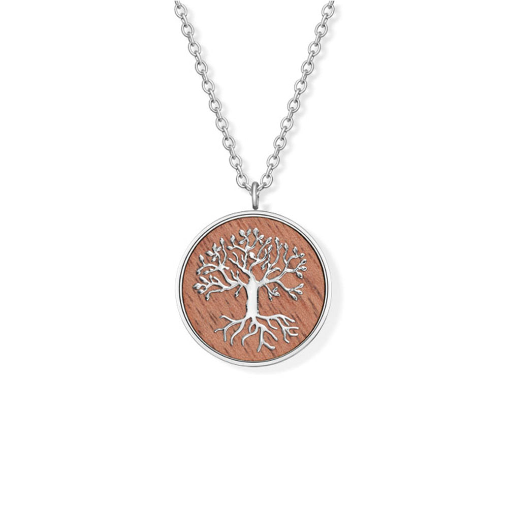 Silver tree of life pendant - crystalpjewelry