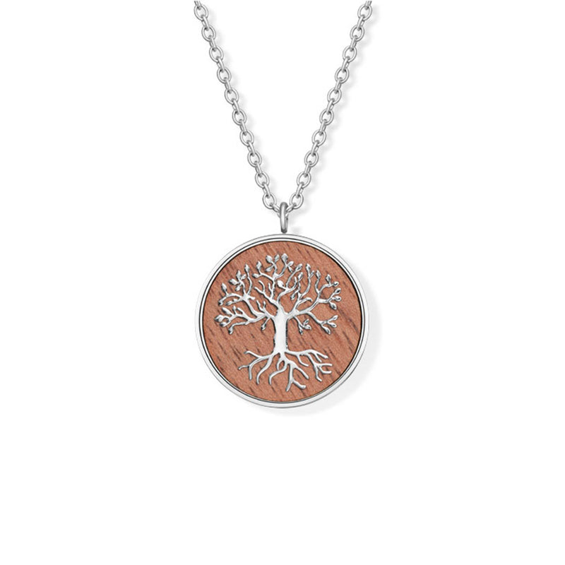 Silver Tree Of Life Anhänger mit Kette