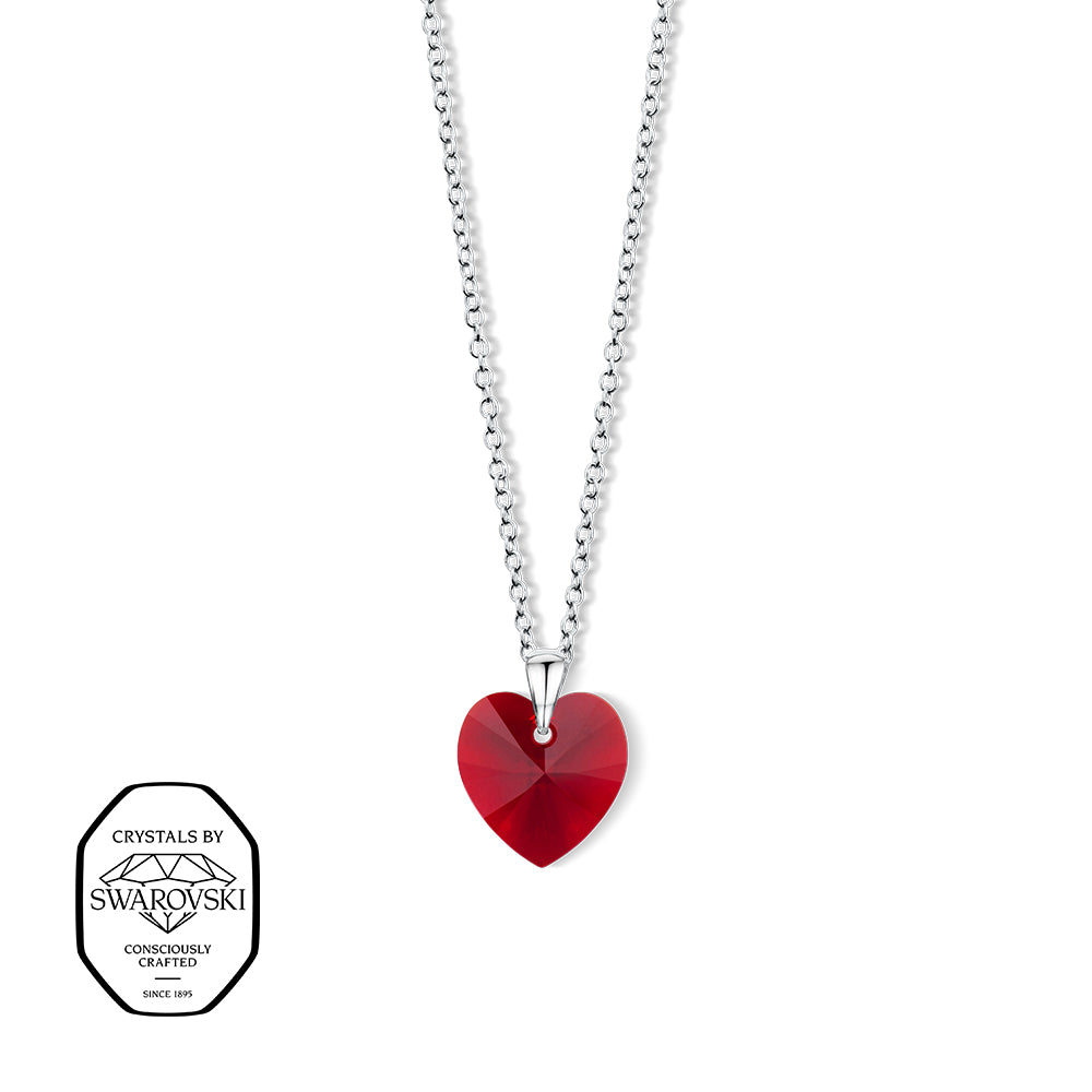 Small Lovely Heart Pendant - crystalpjewelry