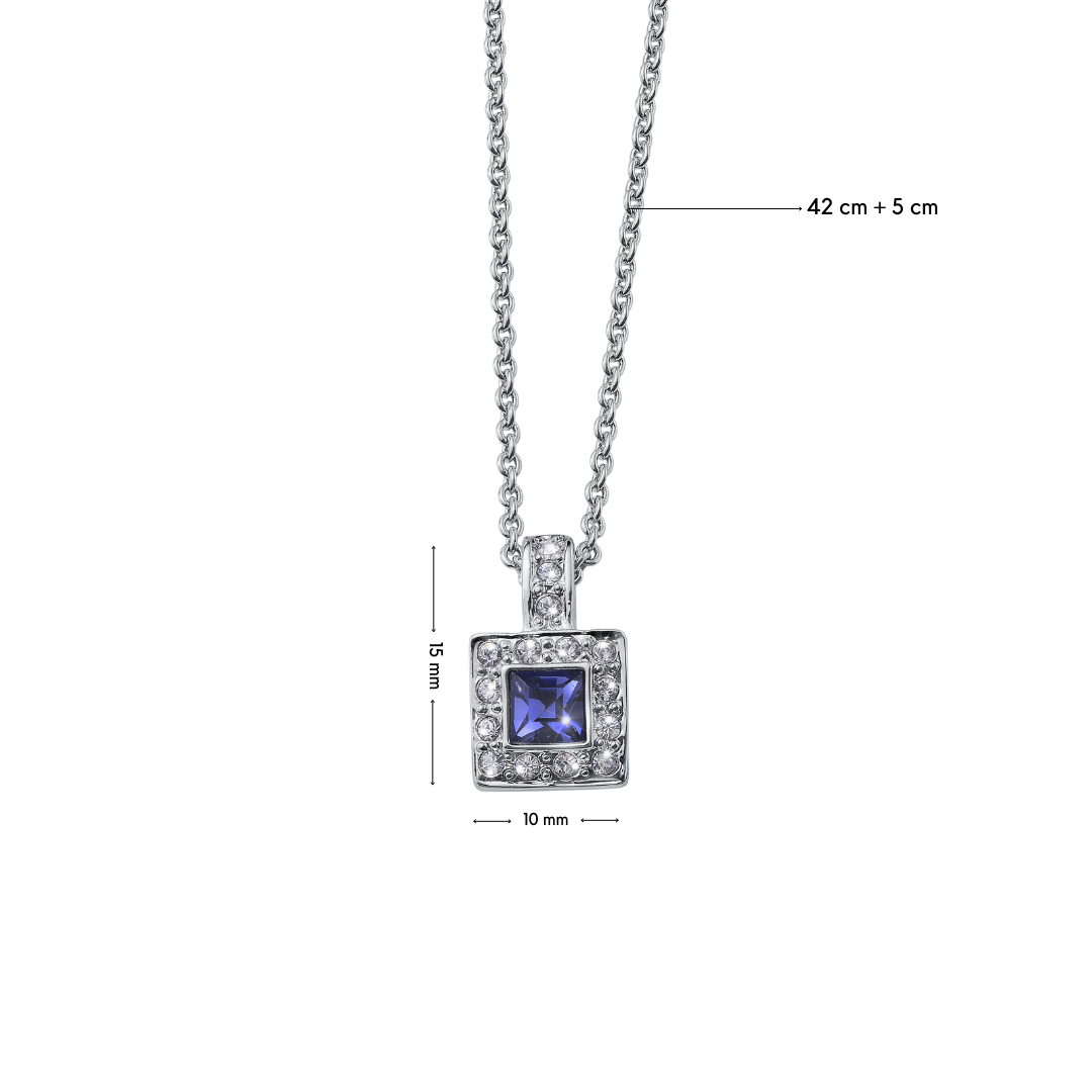 Frame Square Pendant - crystalpjewelry