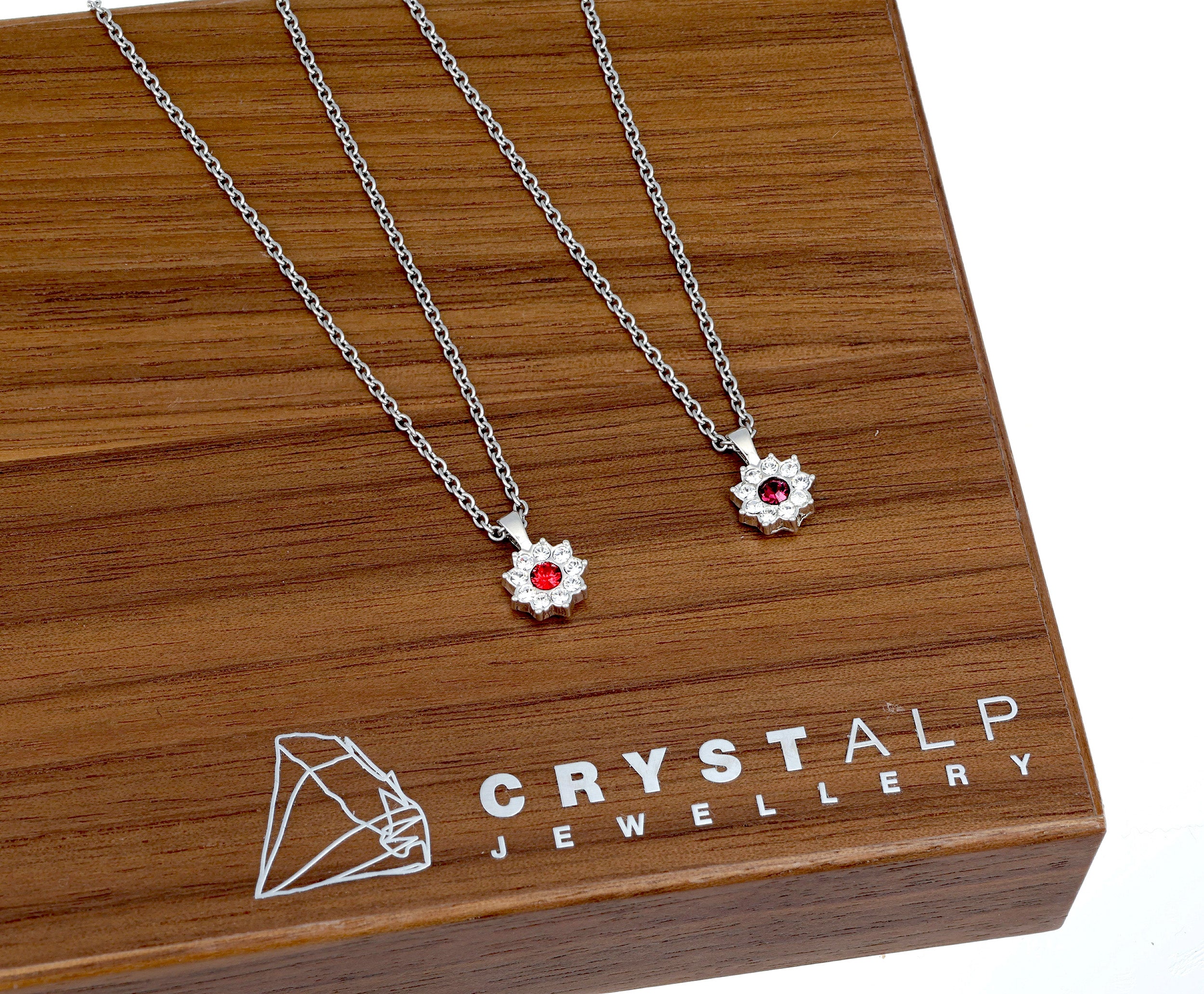 Tiny Flower Pendant - crystalpjewelry