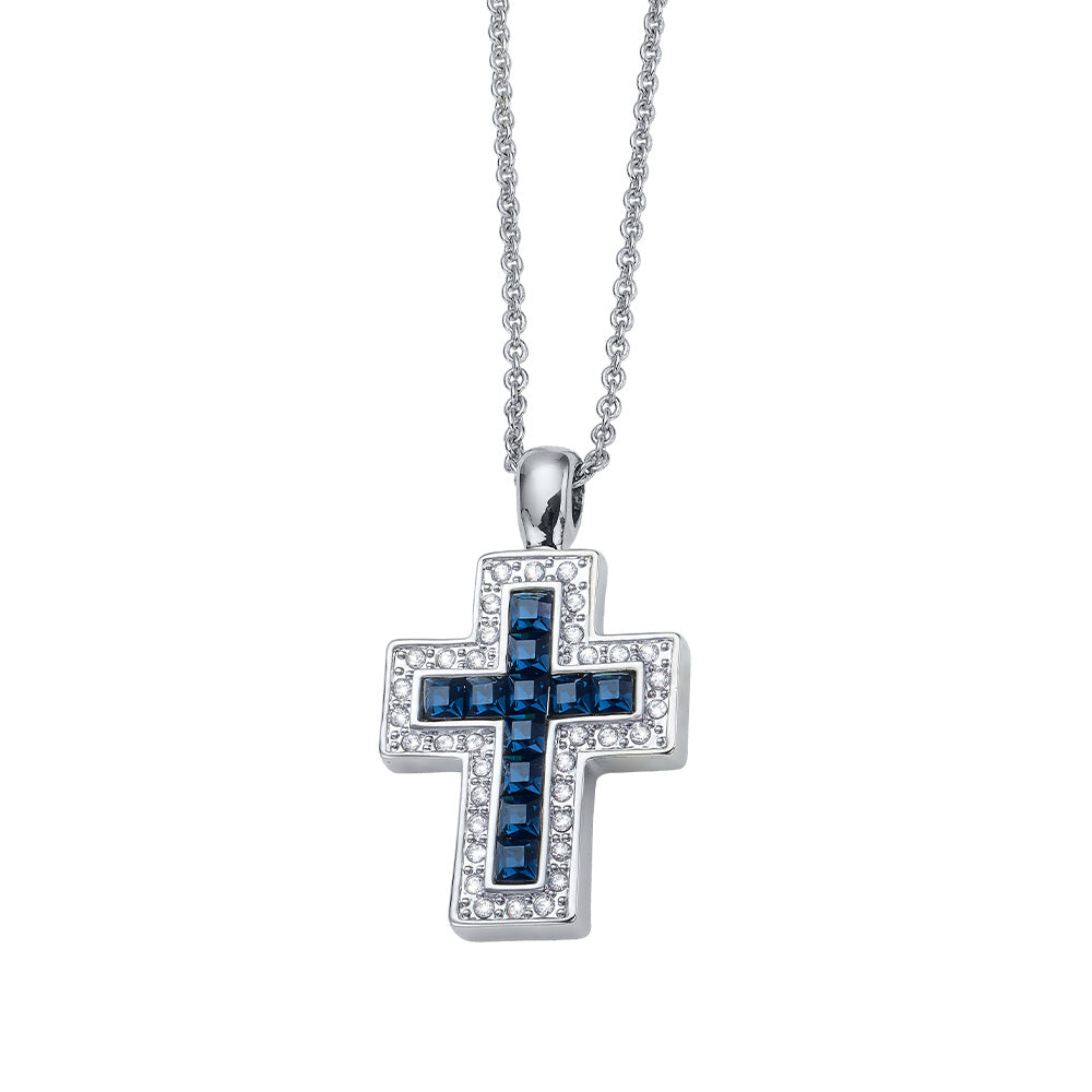 Frame Cross Pendant - crystalpjewelry