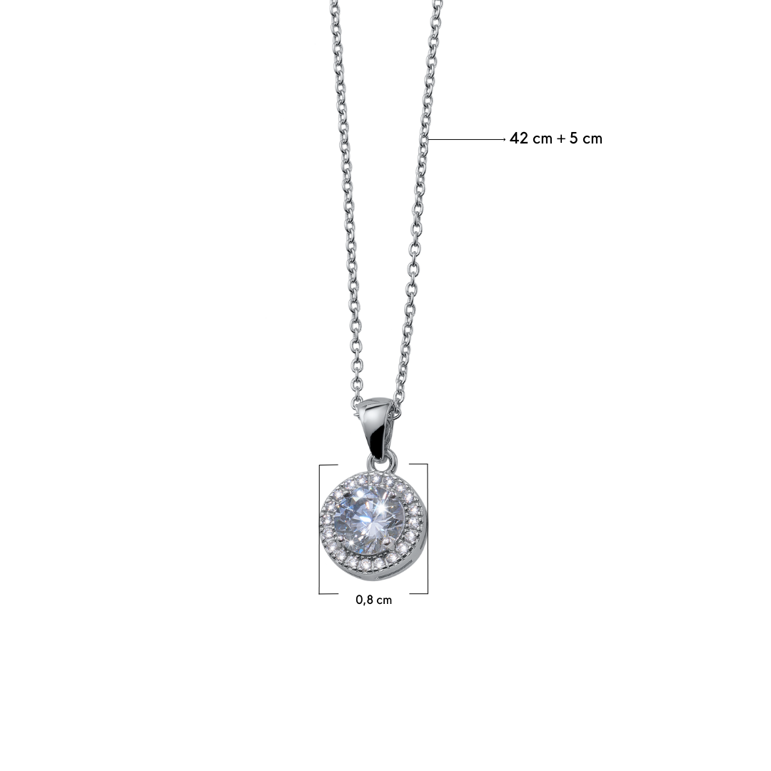 Everlasting Silver Pendant - crystalpjewelry