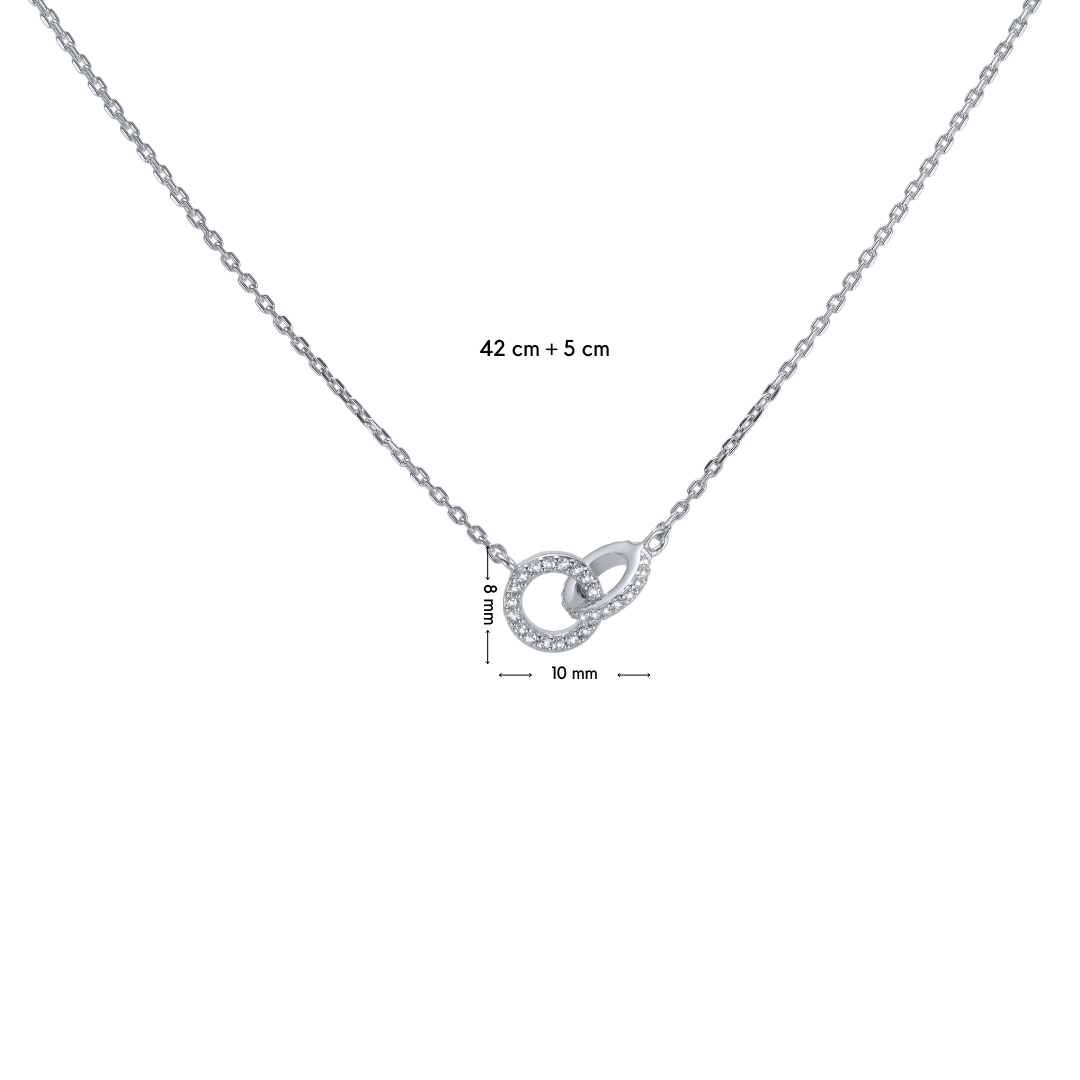 Together Silver Pendant - crystalpjewelry