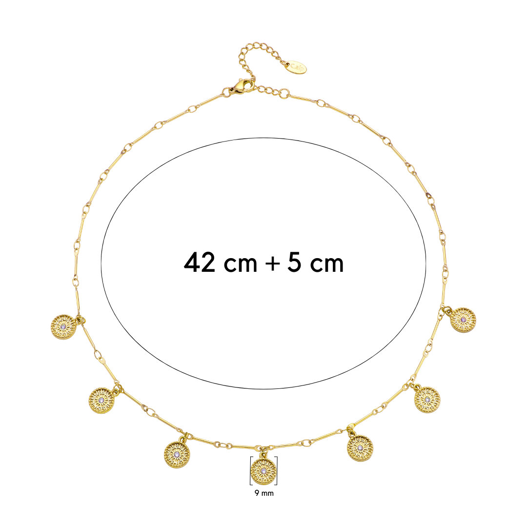 Sunray Collier - crystalpjewelry