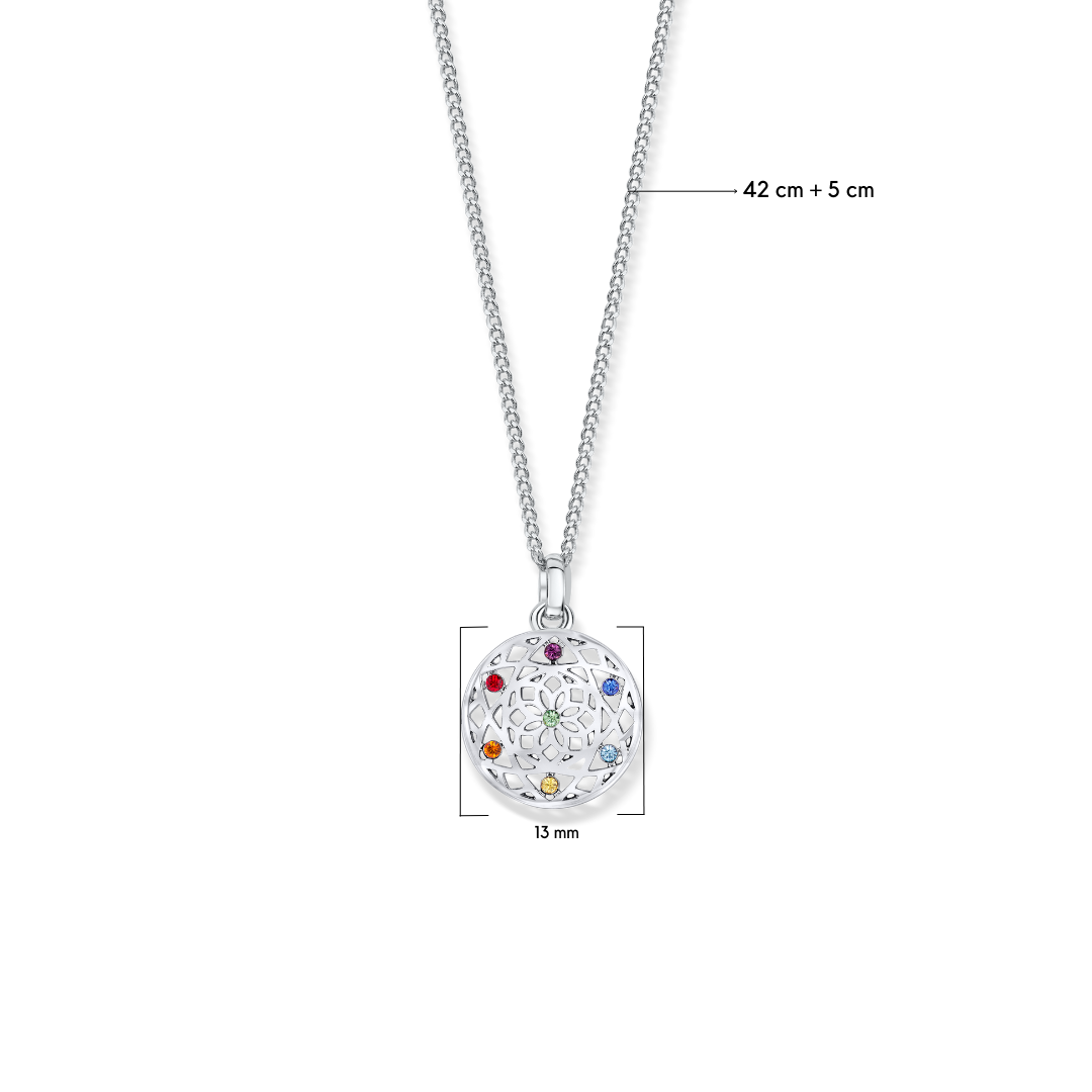 Ciondolo fiore piccolo chakra