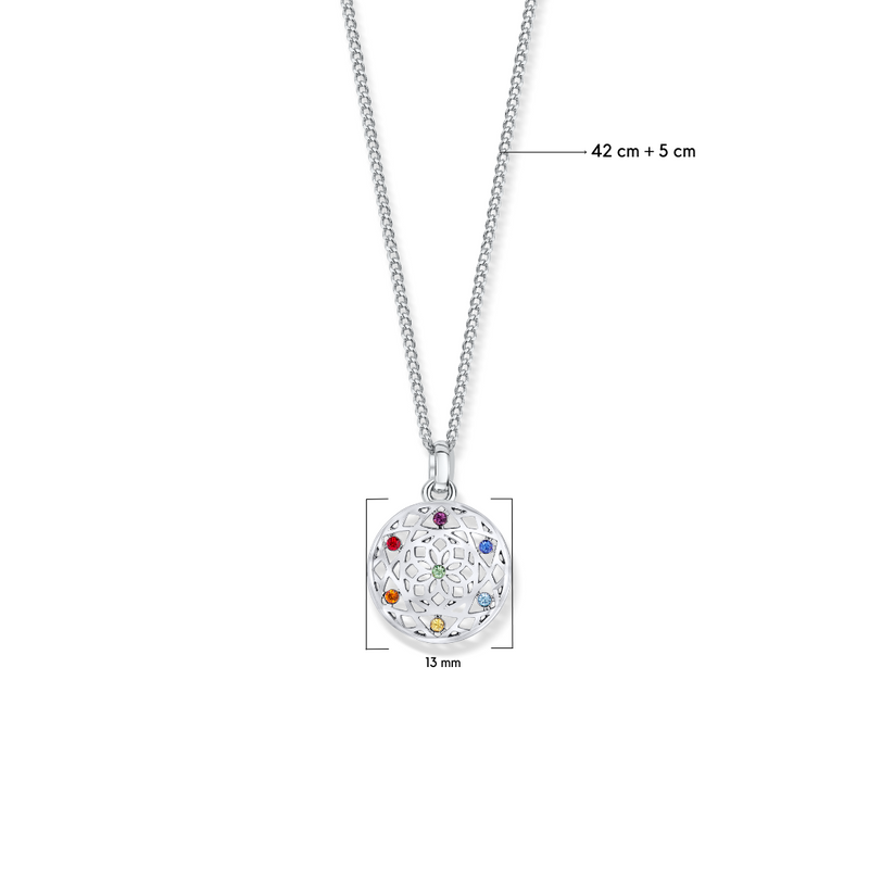 Ciondolo fiore piccolo chakra