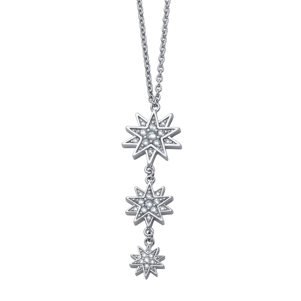Sisy Long Silver Pendant