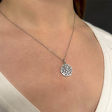 Coral small pendant