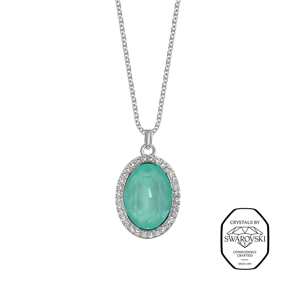 oval sunkissed pendant