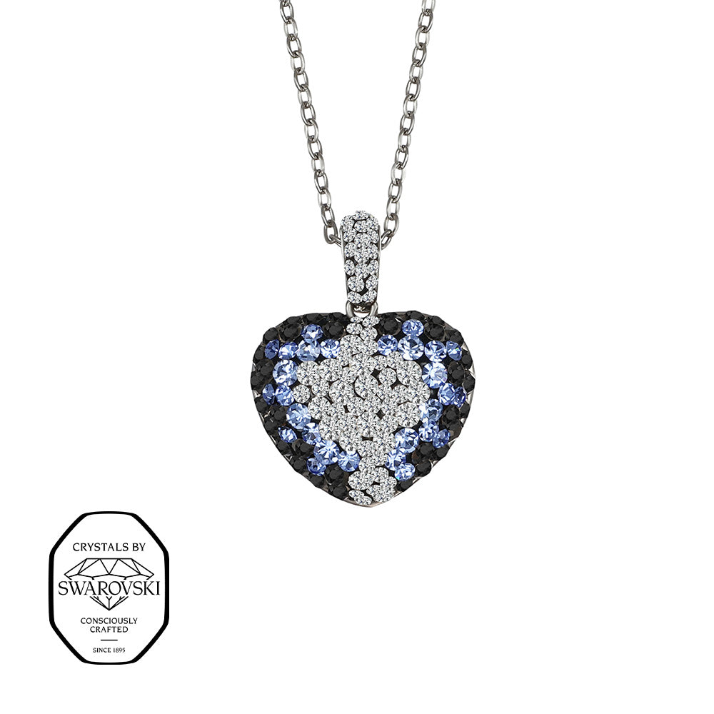 tender heart small pendant - crystalpjewelry