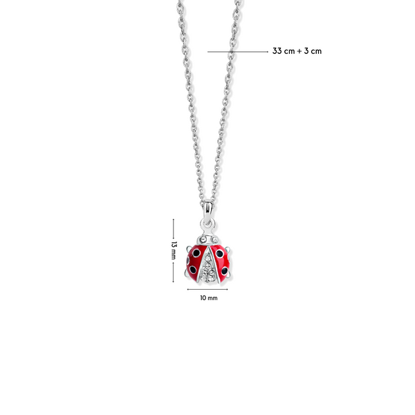 Lady Bug pendant with chain