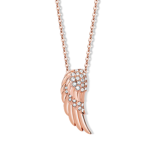 Wing pendant with chain