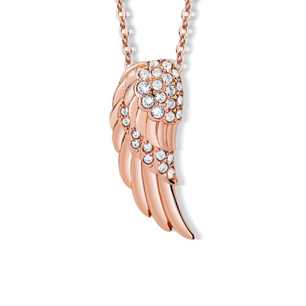 Wing pendant with chain