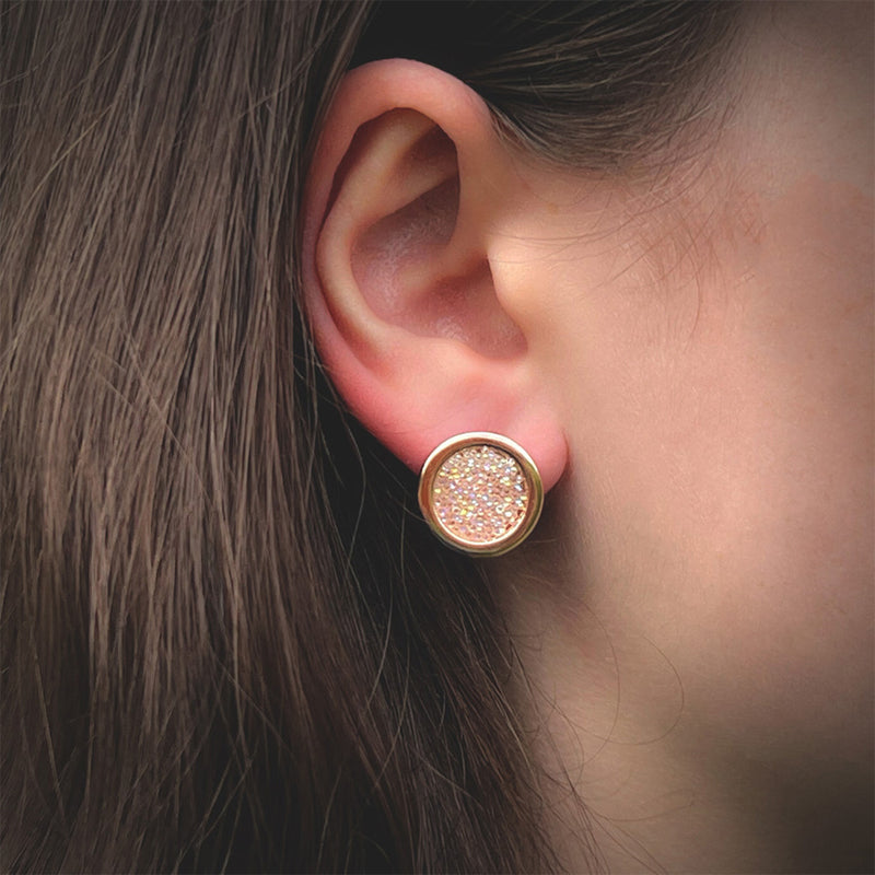 disc earrings