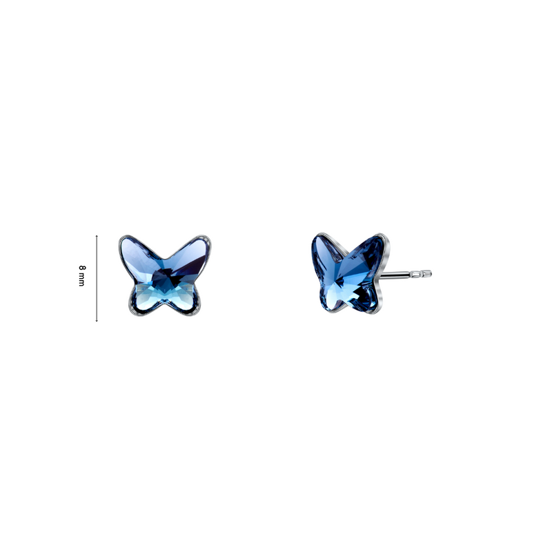 Classici orecchini a farfalla