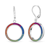 RAINBOW CRYSTAL EARRINGS