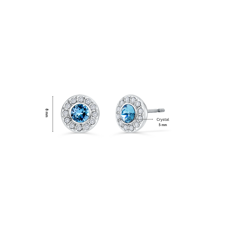 Classic Solitaire Earrings