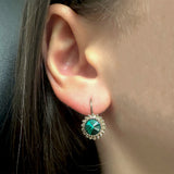 Frilly Round Earring