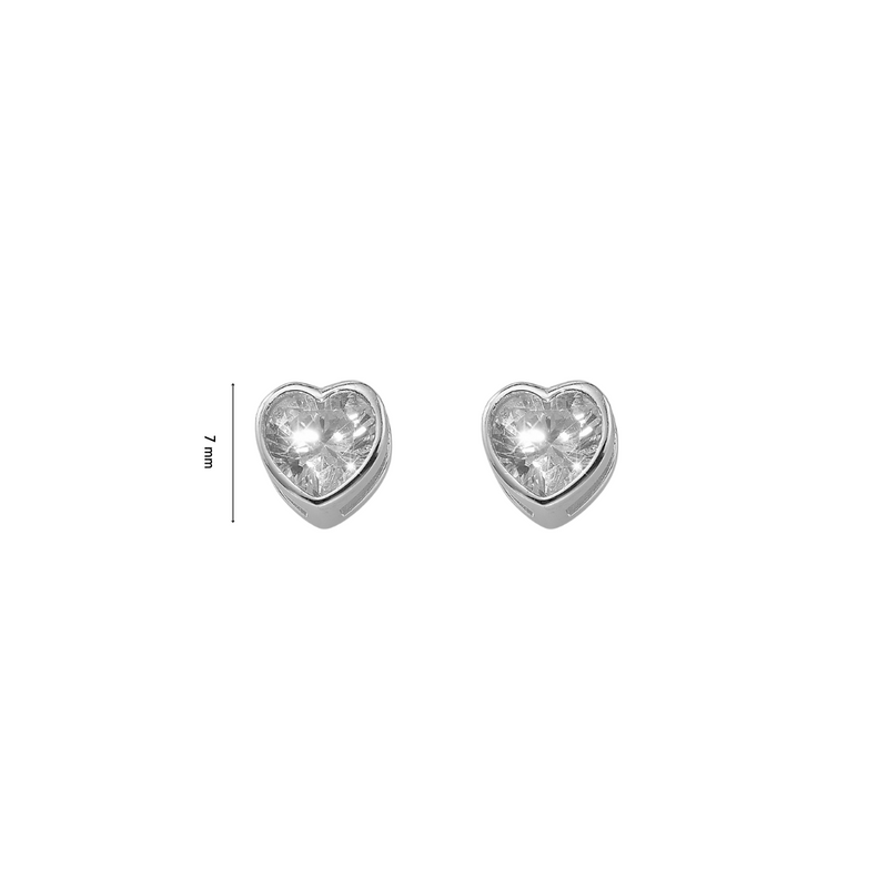 Lovers Silver Earring