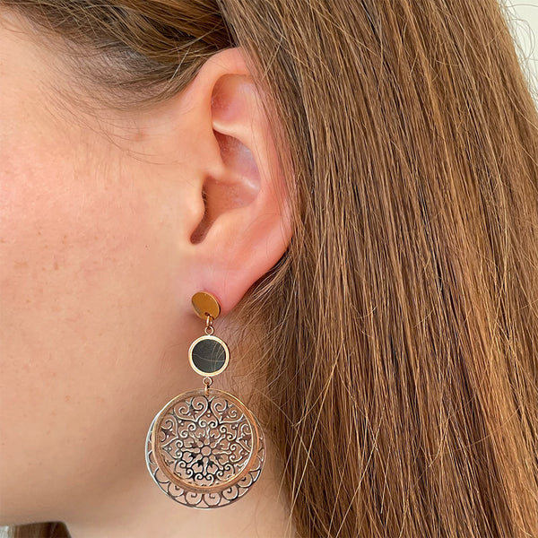 Ornamental earrings