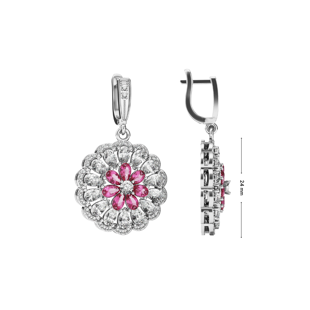 Deluxe Round Earrings