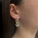 Endless pin earring