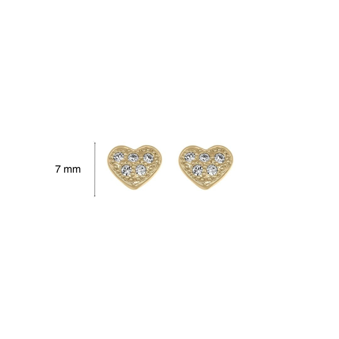 Pendientes de amor pequeños