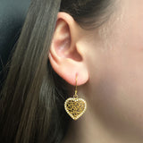 Celtic love earrings