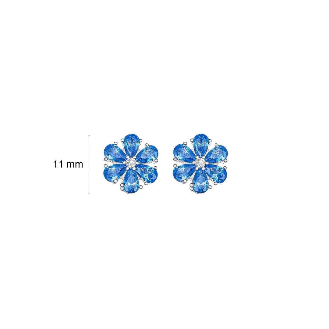Pendientes beso de flor