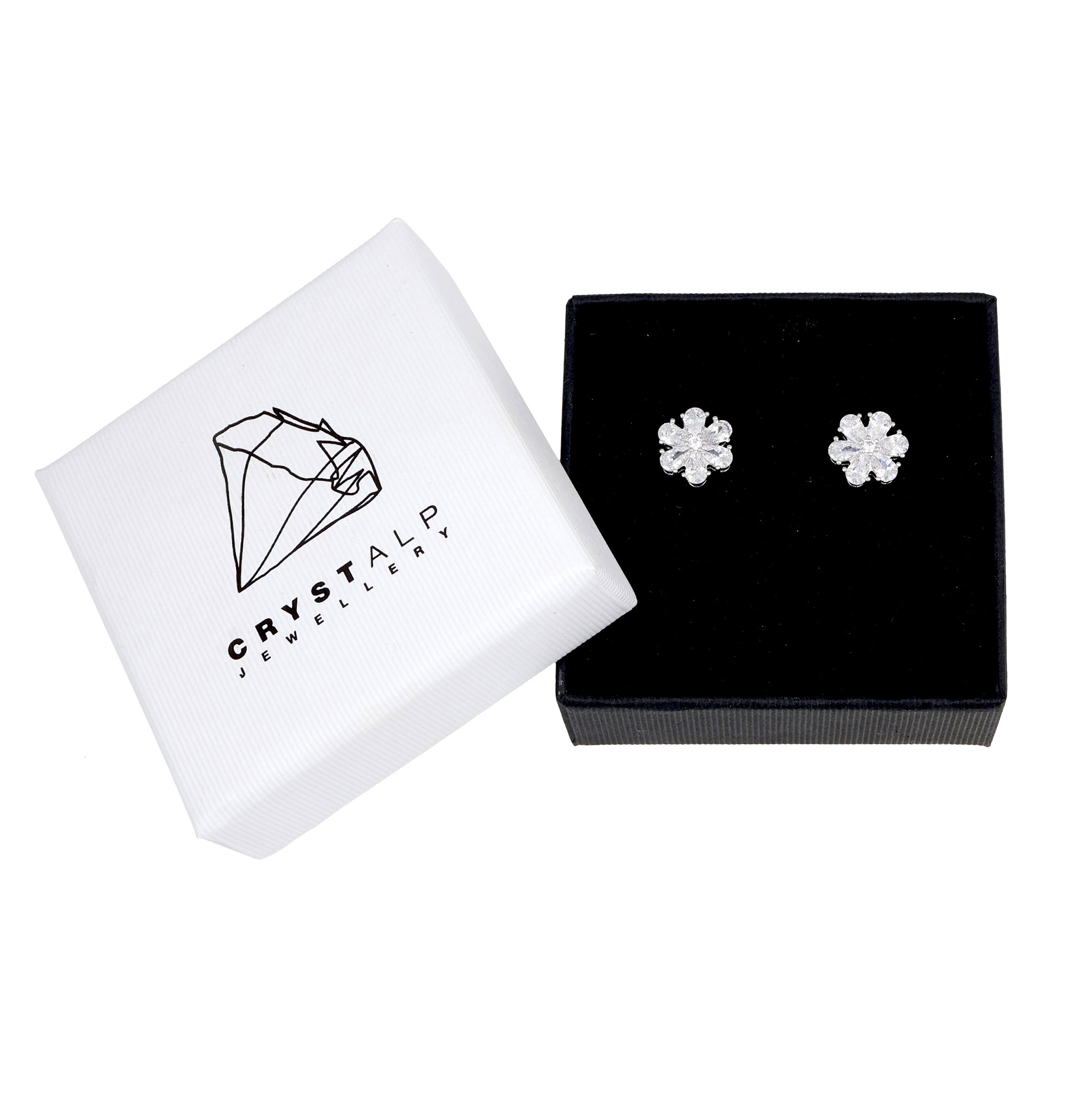 Pendientes beso de flor