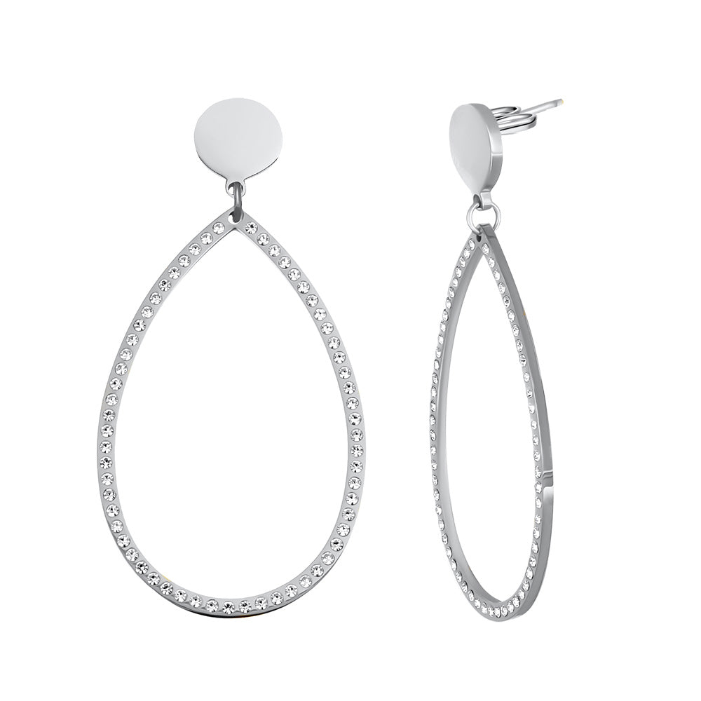 giant drop earrings