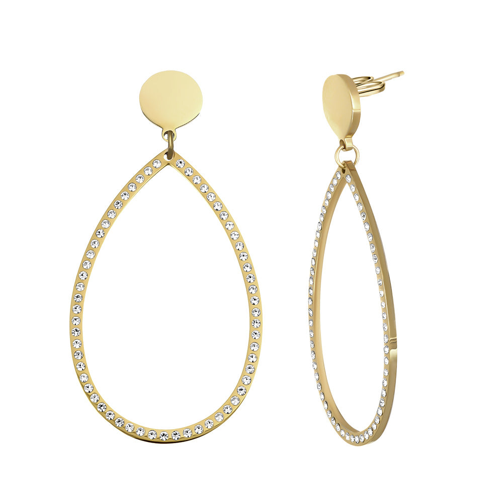 giant drop earrings