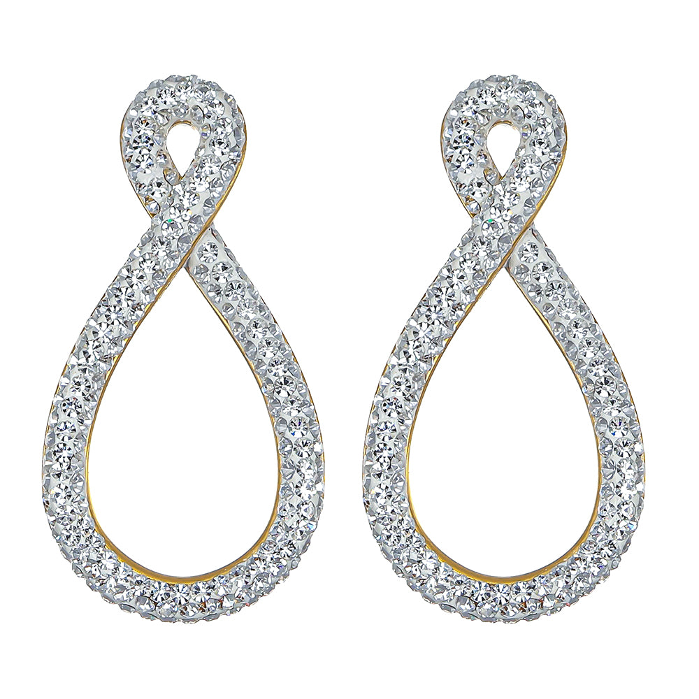 Premium infinity earrings
