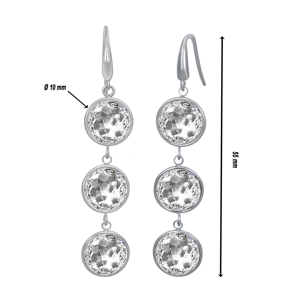 ibiza hanging earring - crystalpjewelry