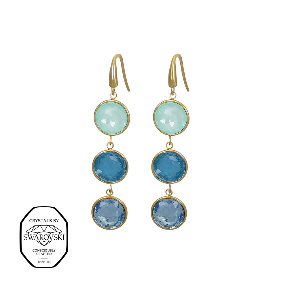 ibiza hanging earring - crystalpjewelry