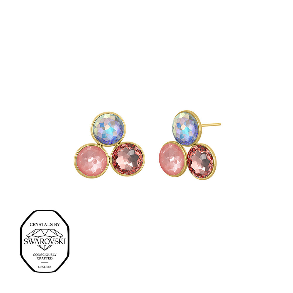 ibiza triple earring - crystalpjewelry