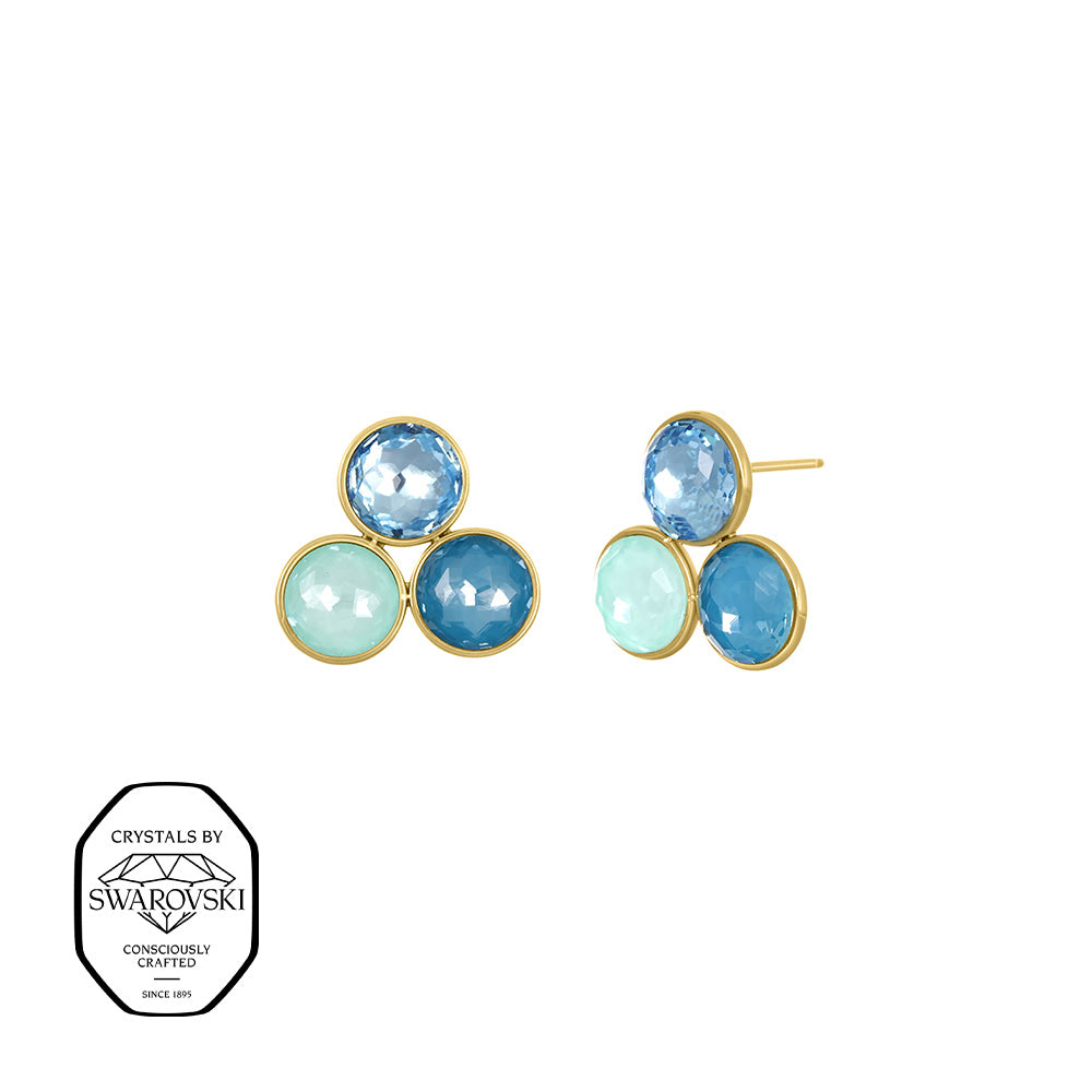 ibiza triple earring - crystalpjewelry